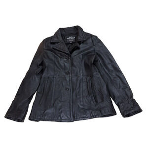 Creaciones Lands Jacket Mens Black Size XXL Leather Mexico Gorpcore Biker Bike
